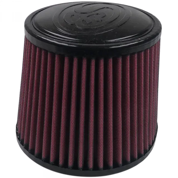 Air Filter For Intake Kits 75-5004 Oiled Cotton Cleanable Red S and B view 1