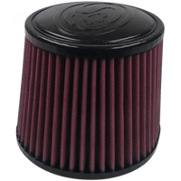 Air Filter For Intake Kits 75-5004 Oiled Cotton Cleanable Red S and B view 1