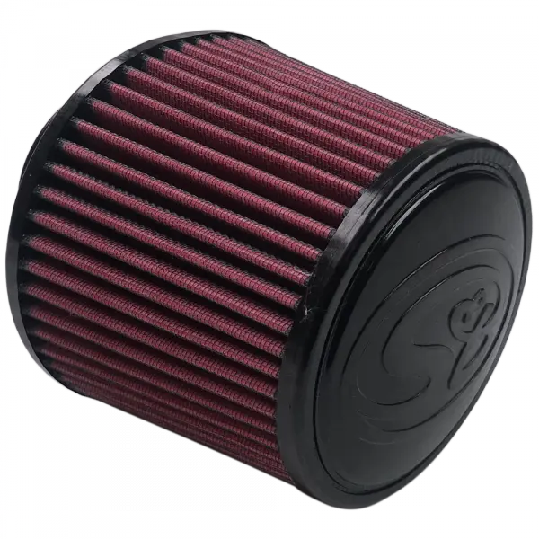 Air Filter For Intake Kits 75-5004 Oiled Cotton Cleanable Red S and B view 2