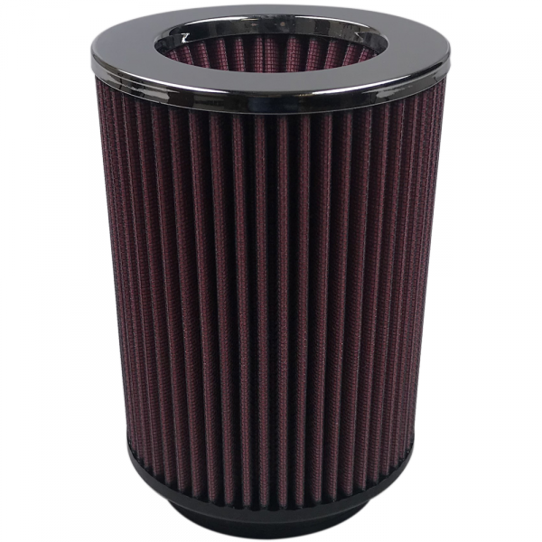Air Filter For Intake Kits 75-1518 Oiled Cotton Cleanable Red S and B view 1