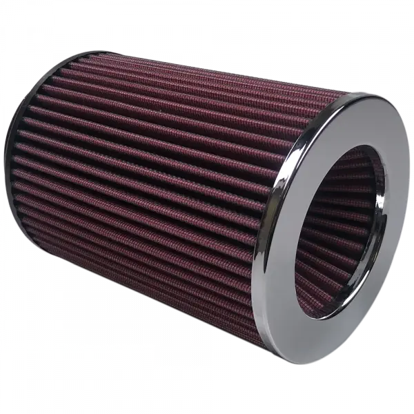 Air Filter For Intake Kits 75-1518 Oiled Cotton Cleanable Red S and B view 2