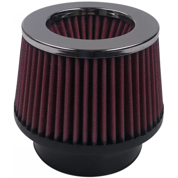 Air Filter For Intake Kits 75-9006 Oiled Cotton Cleanable Red S and B view 1