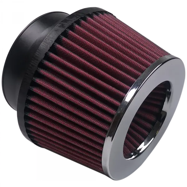 Air Filter For Intake Kits 75-9006 Oiled Cotton Cleanable Red S and B view 2