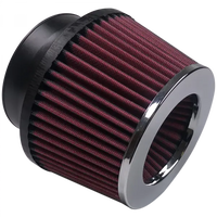 Air Filter For Intake Kits 75-9006 Oiled Cotton Cleanable Red S and B view 2