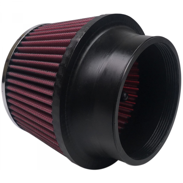 Air Filter For Intake Kits 75-9006 Oiled Cotton Cleanable Red S and B view 3