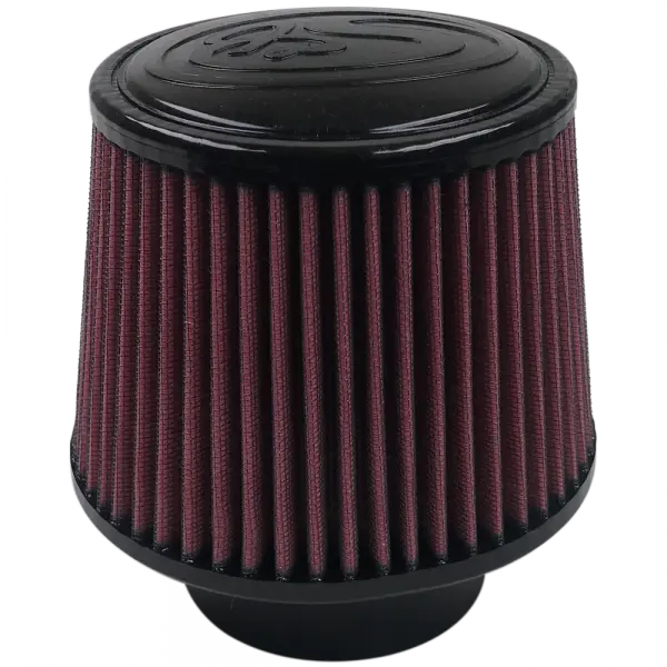 Air Filter For Intake Kits 75-5003 Oiled Cotton Cleanable Red S and B view 1