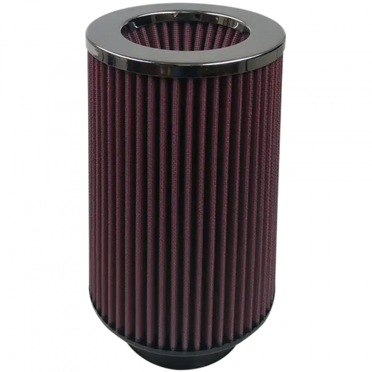 Air Filter For Intake Kits 75-2556-1 Oiled Cotton Cleanable Red S and B view 1