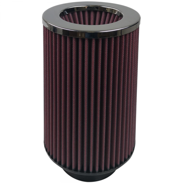 Air Filter For Intake Kits 75-2556-1 Oiled Cotton Cleanable Red S and B view 1