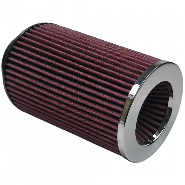 Air Filter For Intake Kits 75-2556-1 Oiled Cotton Cleanable Red S and B view 2