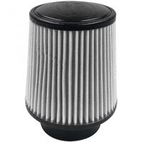 Air Filter For Intake Kits 75-5008 Dry Cotton Cleanable White S and B view 1