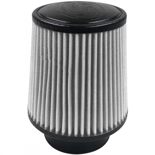 Air Filter For Intake Kits 75-5008 Dry Cotton Cleanable White S and B view 1