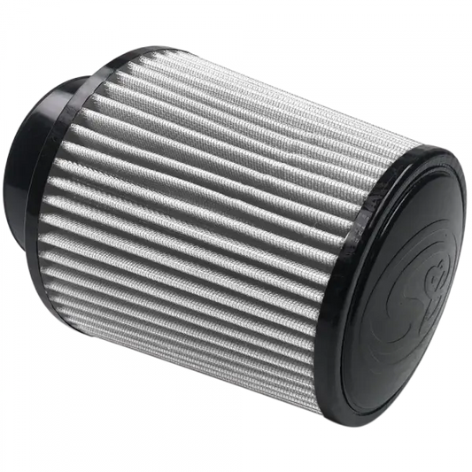 S&B Filters Air Filter For Intake Kits 75-5008 Dry Cotton Cleanable White KF-1025D