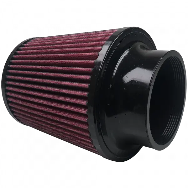 Air Filter For Intake Kits 75-5008 Oiled Cotton Cleanable Red S and B view 3