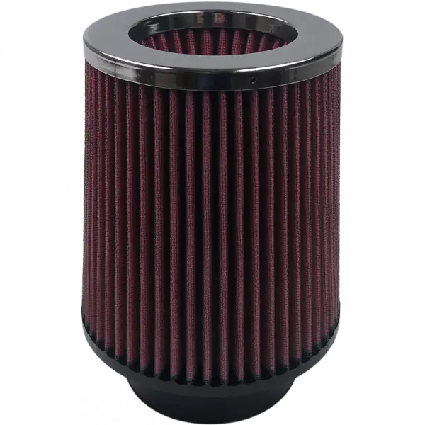 Air Filter For Intake Kits 75-6012 Oiled Cotton Cleanable Red S and B view 1