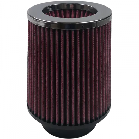 Air Filter For Intake Kits 75-6012 Oiled Cotton Cleanable Red S and B view 1