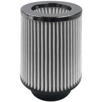 Air Filter For Intake Kits 75-6012 Dry Extendable White S and B view 1