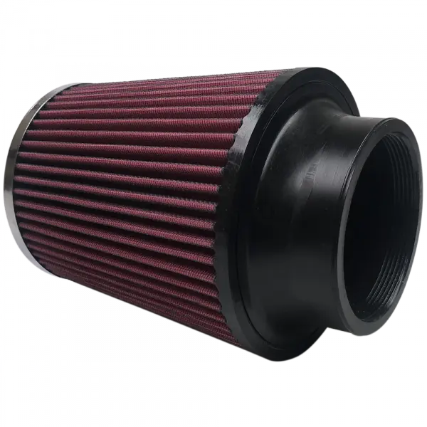 Air Filter For Intake Kits 75-6012 Oiled Cotton Cleanable Red S and B view 2