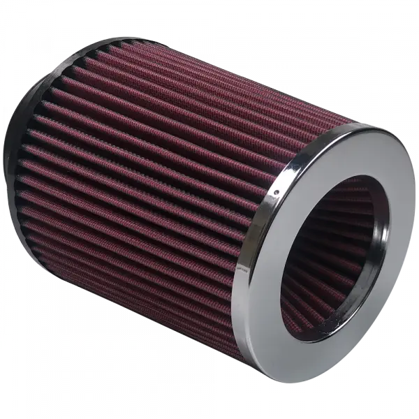 Air Filter For Intake Kits 75-6012 Oiled Cotton Cleanable Red S and B view 3