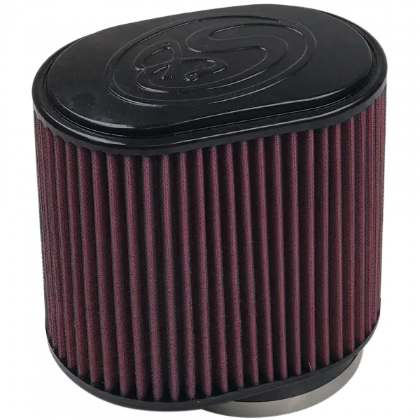 Air Filter For Intake Kits 75-5013 Oiled Cotton Cleanable Red S and B view 1