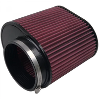 Air Filter For Intake Kits 75-5013 Oiled Cotton Cleanable Red S and B view 4