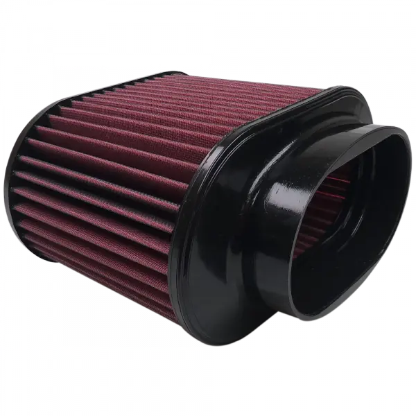 Air Filter For Intake Kits 75-5016, 75-5022, 75-5020 Oiled Cotton Cleanable Red S and B view 3