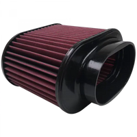 Air Filter For Intake Kits 75-5016, 75-5022, 75-5020 Oiled Cotton Cleanable Red S and B view 3