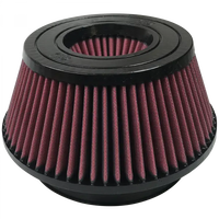 Air Filter For Intake Kits 75-5033,75-5015 Oiled Cotton Cleanable Red S and B view 1