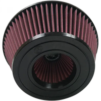 Air Filter For Intake Kits 75-5033,75-5015 Oiled Cotton Cleanable Red S and B view 4