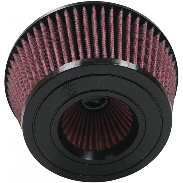 Air Filter For Intake Kits 75-5033,75-5015 Oiled Cotton Cleanable Red S and B view 4