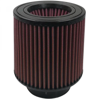 Air Filter For Intake Kits 75-5017 Oiled Cotton Cleanable Red S and B view 1