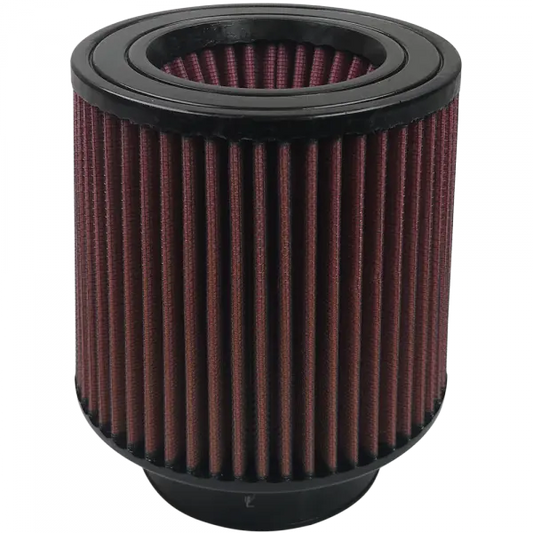 Air Filter For Intake Kits 75-5017 Oiled Cotton Cleanable Red S and B view 1