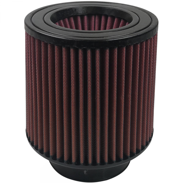 Air Filter For Intake Kits 75-5017 Oiled Cotton Cleanable Red S and B view 1