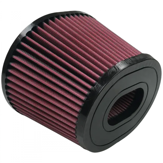 Air Filter For Intake Kits 75-5018 Oiled Cotton Cleanable Red S and B view 1