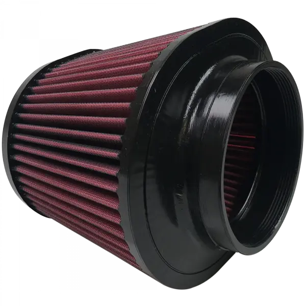 Air Filter For Intake Kits 75-5018 Oiled Cotton Cleanable Red S and B view 2