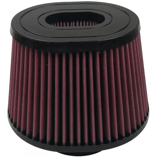 Air Filter For Intake Kits 75-5018 Oiled Cotton Cleanable Red S and B view 3