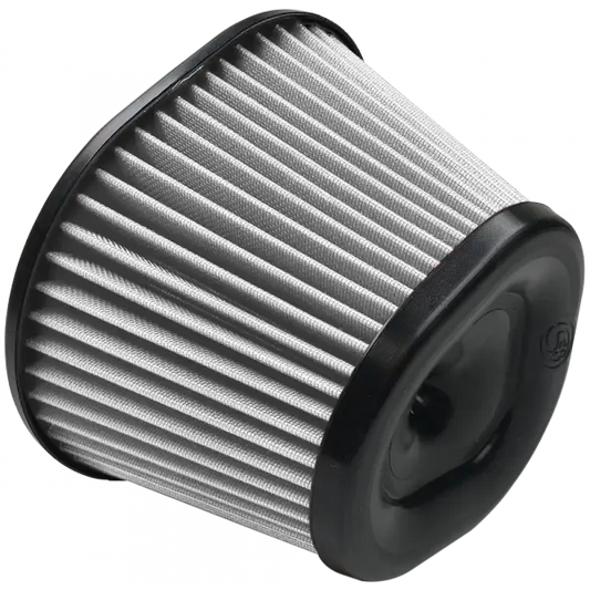 S&B Filters Air Filter For Intake Kits 75-5068 Dry Extendable White KF-1037D