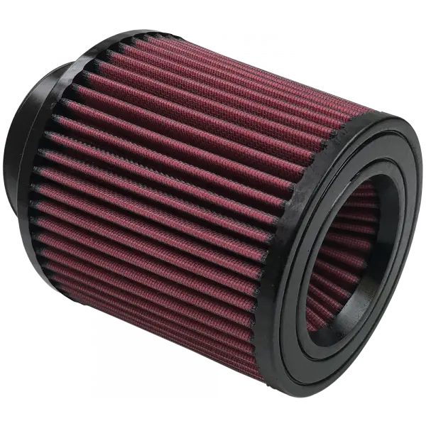 Air Filter For Intake Kits 75-5025 Oiled Cotton Cleanable Red S and B view 1