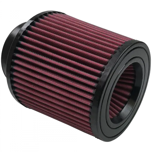 Air Filter For Intake Kits 75-5025 Oiled Cotton Cleanable Red S and B view 1