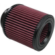 Air Filter For Intake Kits 75-5025 Oiled Cotton Cleanable Red S and B view 1