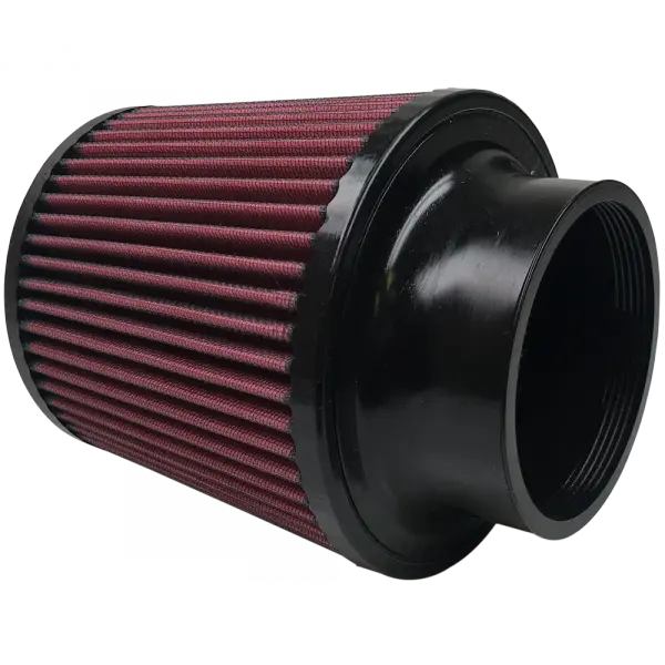 Air Filter For Intake Kits 75-5025 Oiled Cotton Cleanable Red S and B view 2