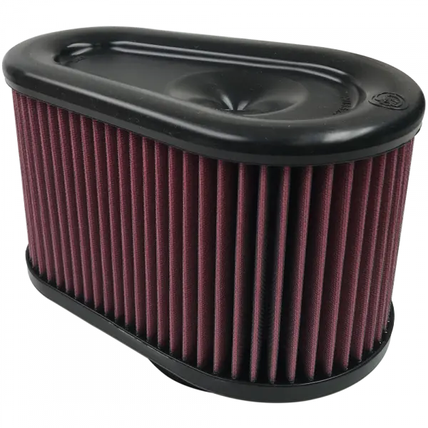 Air Filter For Intake Kits 75-5070 Oiled Cotton Cleanable Red S and B view 2