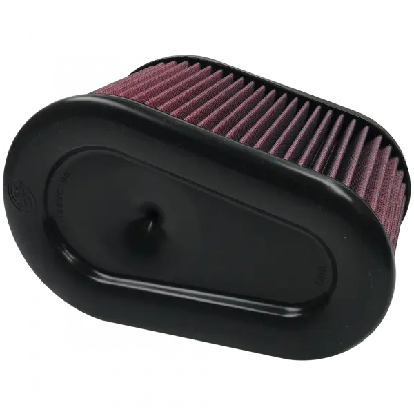 Air Filter For Intake Kits 75-5070 Oiled Cotton Cleanable Red S and B view 4