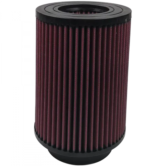 Air Filter For Intake Kits 75-5027 Oiled Cotton Cleanable Red S and B view 1