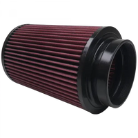 Air Filter For Intake Kits 75-5027 Oiled Cotton Cleanable Red S and B view 3