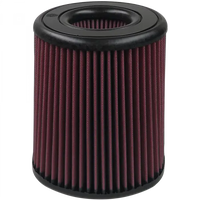 Air Filter For Intake Kits 75-5045 Oiled Cotton Cleanable Red S and B view 1