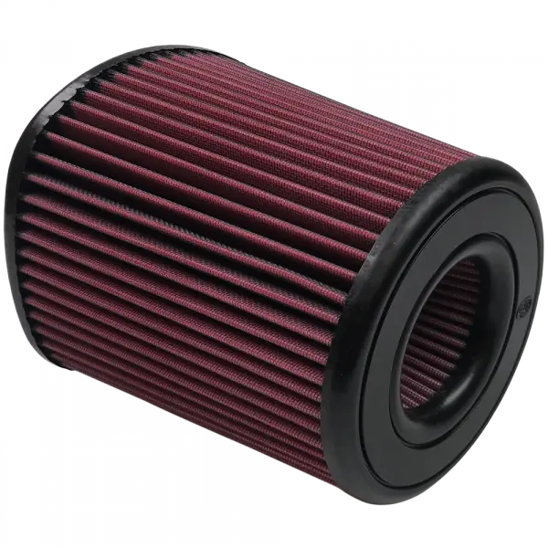 Air Filter For Intake Kits 75-5045 Oiled Cotton Cleanable Red S and B view 2