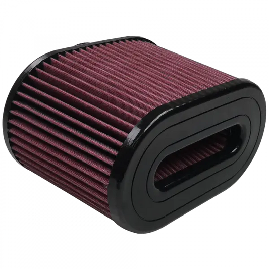 S&B Filters Air Filter For Intake Kits 75-5016,75-5023 Oiled Cotton Cleanable Red KF-1049