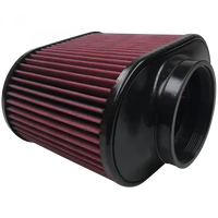 Air Filter For Intake Kits 75-5016,75-5023 Oiled Cotton Cleanable Red S and B view 3