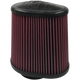 Air Filter For Intake Kits 75-5104,75-5053 Oiled Cotton Cleanable Red S and B view 1