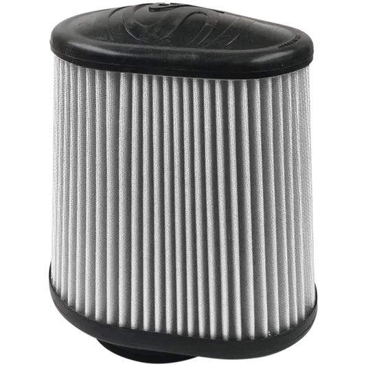 Air Filter For Intake Kits 75-5104,75-5053 Dry Extendable White S and B view 1